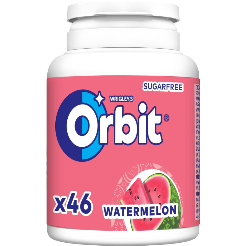 Wrigley's Orbit Žvýkačky bez cukru s melounovou příchutí