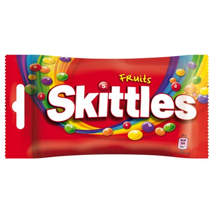 Skittles bonbóny žvýkací ovocné 14 x 38 g