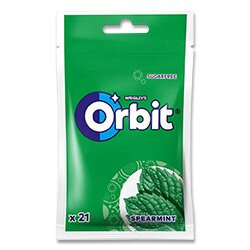 Orbit Spearmint - žvýkačky - sáček, 21 ks