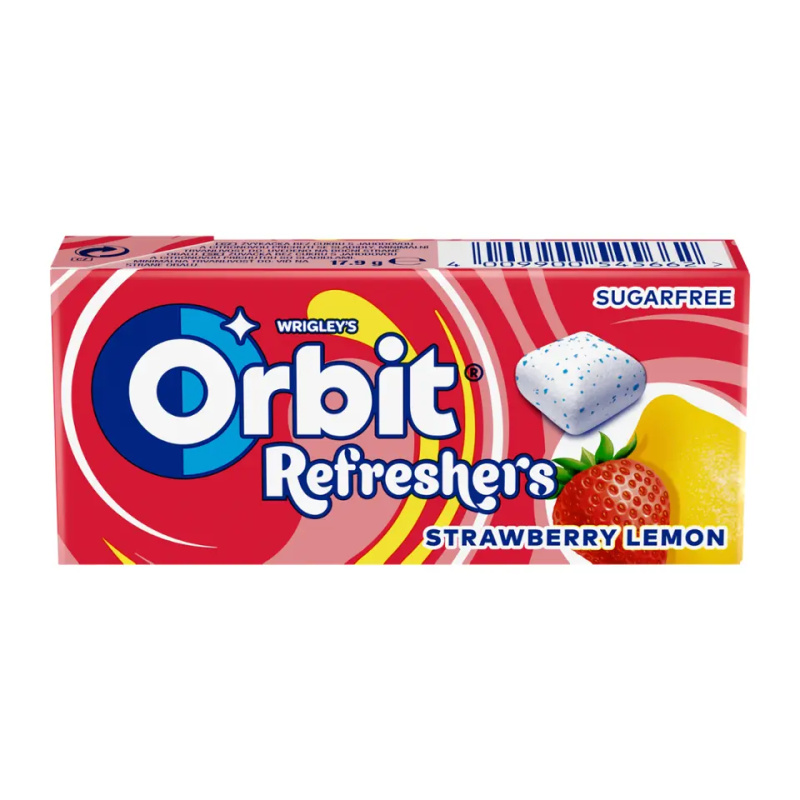 Orbit Refresher dražé (8ks/kra) Jahoda