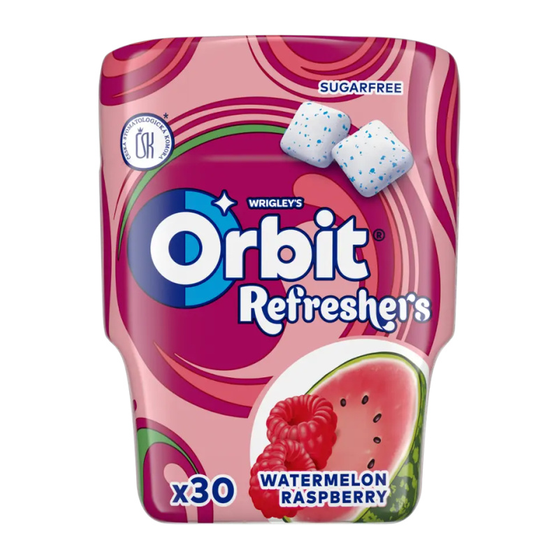 Orbit Refreshers meloun malina 67 g