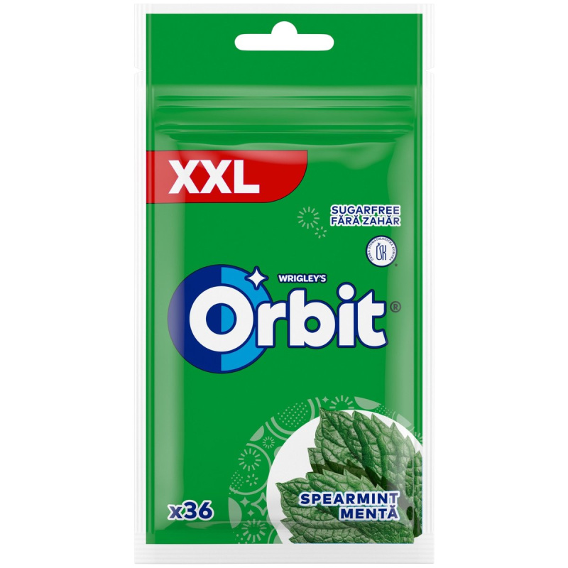 Wrigley's Orbit Žvýkačky bez cukru s příchutí máty