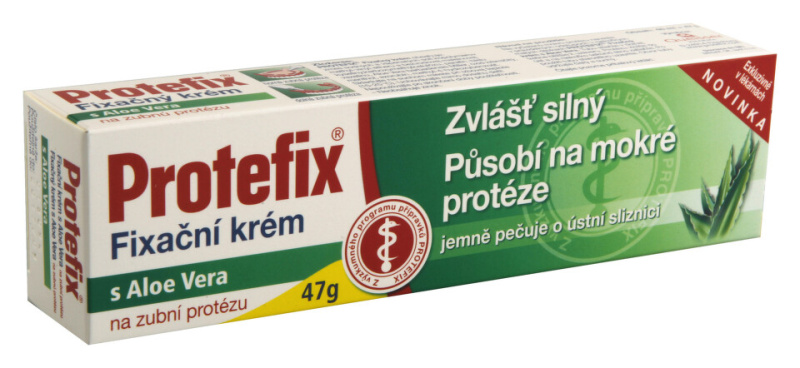 PROTEFIX Fixační krém s aloe vera 47 g
