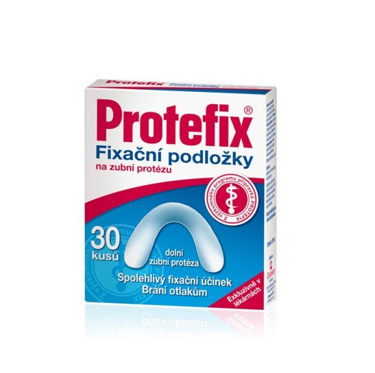 Protefix fixační podložka dolní zuby 30ks