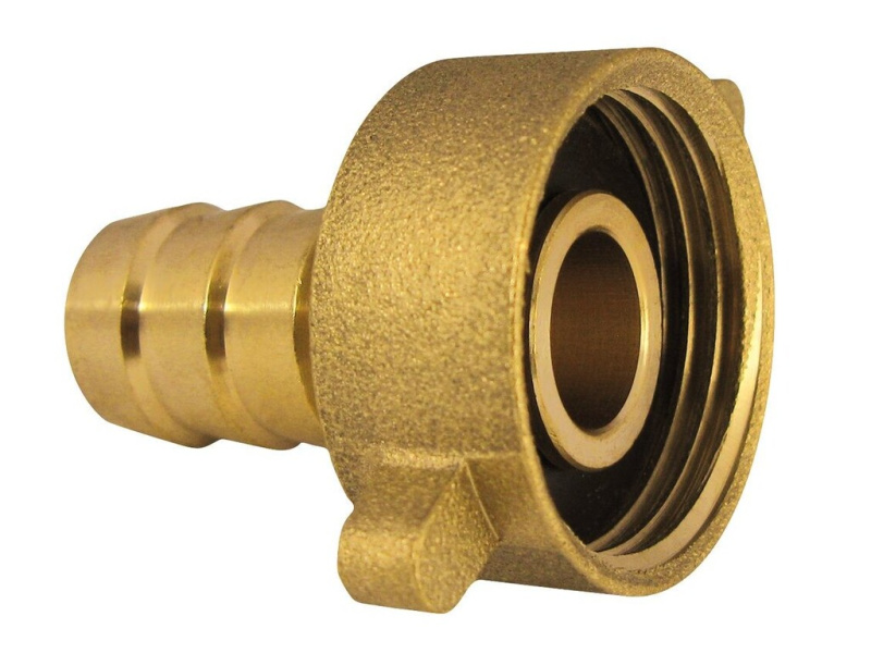 Mosazný hadicový trn na hadici 19 mm s vnitřním závitem 3/4"