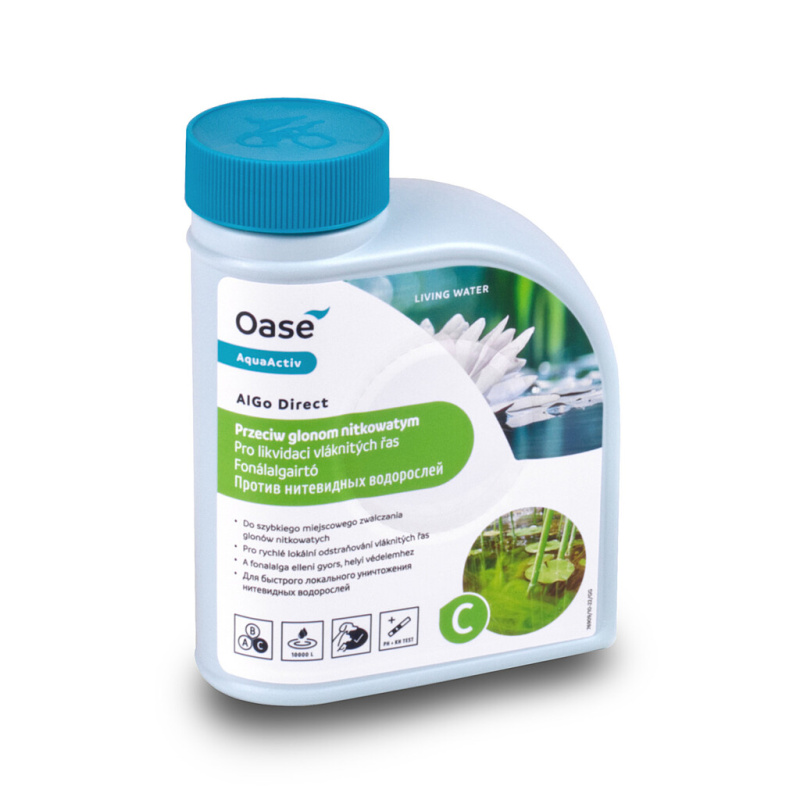 Oase AlGo Direct 500 ml - přípravek proti vláknité řase na 10 m³