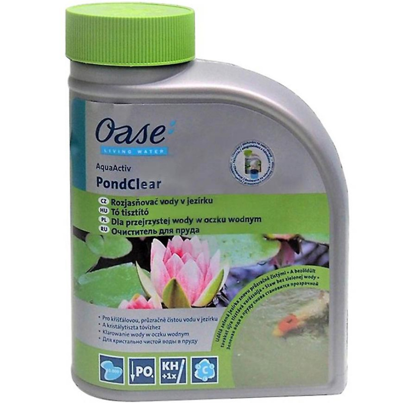 Oase AquaActiv PondClear 500 ml na 10 m³ - odstranění zelené vody
