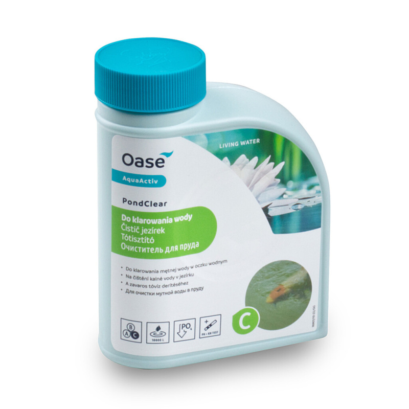 Oase AquaActiv PondClear 500 ml na 10 m³ - odstranění zelené vody