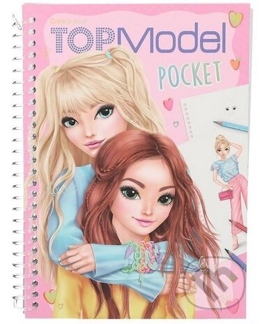 Omaľovánka Top model s nálepkami (Louise & Lexy) - kniha z kategorie Omalovánky