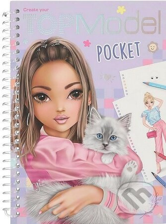 Top Model Fergie s nálepkami - Omaľovánka - kniha z kategorie Omalovánky