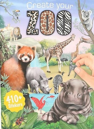 ZOO - Kreatívny zošit s nálepkami - kniha z kategorie Samolepky