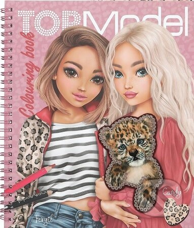 Top Model LeoHeart - Kreatívna omaľovánka s nálepkami - kniha z kategorie Omalovánky
