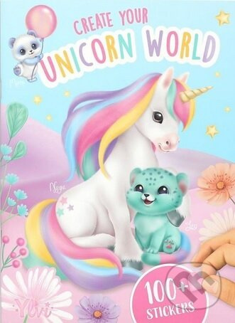 Unicorn World Ylvi - Vytvorte si svoju knižku nálepiek - kniha z kategorie Samolepky