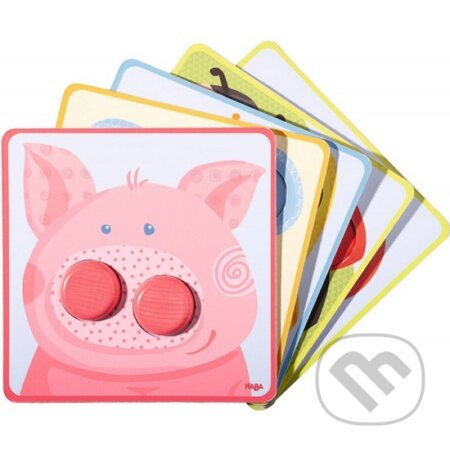 Haba Colourful Animal World aktivity vkládačka 2 y+ 1 ks