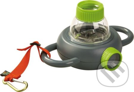 Zkoumání přírody - Dětská lupa Terra Kids s karabinou (Haba)
