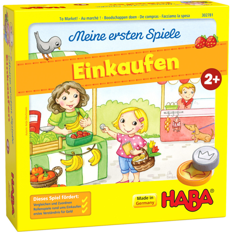 Společenská hra - Od 2 let, Nakupování (Haba)