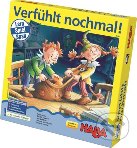 Didaktická hra - Hmatová, Pexeso v pytlících (Haba)