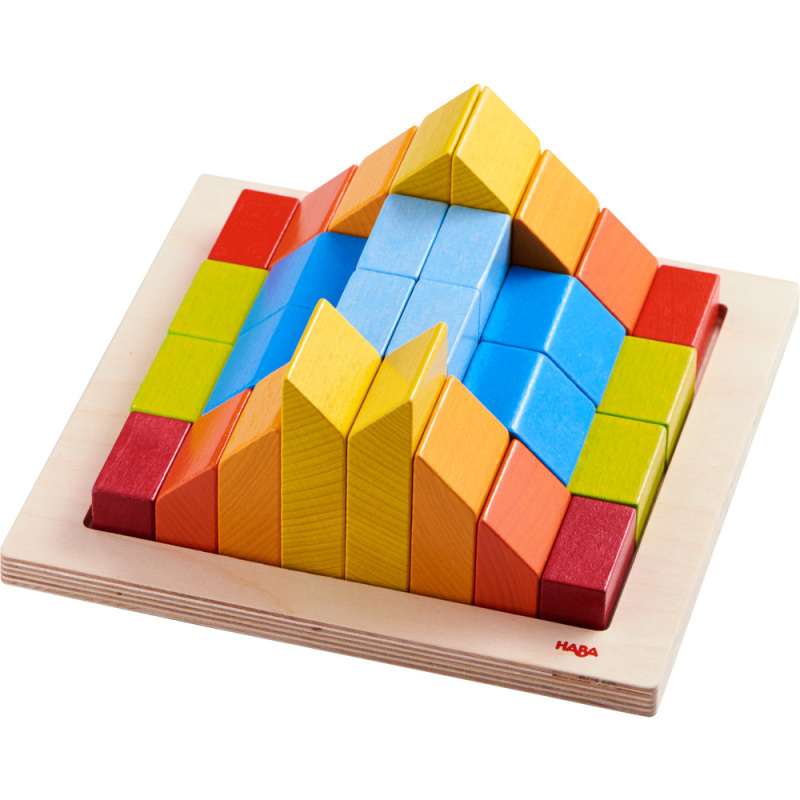 Puzzle farebné - 3D - puzzle z kategorie Maxi dílky