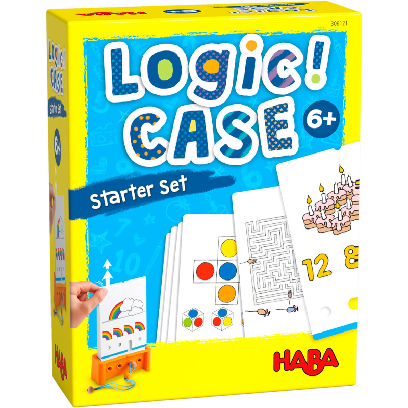 Haba Logic! CASE Logická hra pre deti Štartovacia sada od 6 rokov - hra z kategorie Domino, hlavolamy