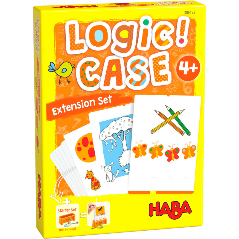Logická hra pre deti - rozšírenie Zvieratká (Haba Logic! CASE  od 4 rokov) - hra z kategorie Domino, hlavolamy