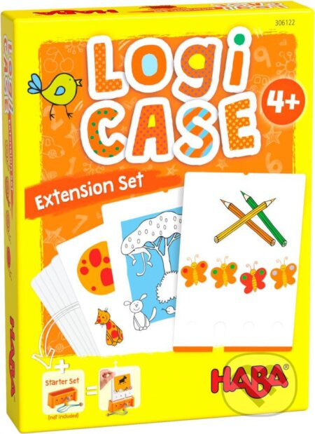 Logická hra pre deti - rozšírenie Zvieratká (Haba Logic! CASE  od 4 rokov) - hra z kategorie Domino, hlavolamy
