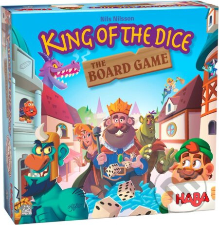 Kráľ kociek (Rodinná spoločenská stolová hra)