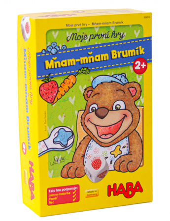 Společenská hra - Od 2 let, Mňam-mňam Brumík (Haba)