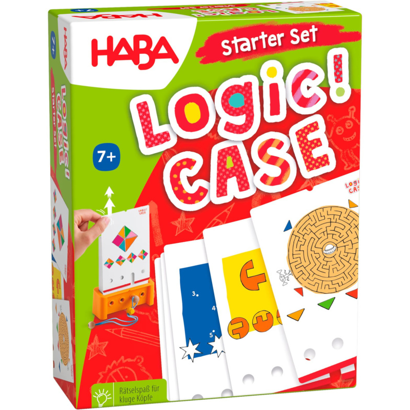 Logická hra pre deti Štartovacia sada (Haba Logic! CASE  od 7 rokov) - hra z kategorie Domino, hlavolamy