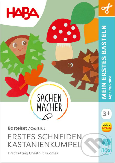 Kreatívna sada Prvé strihanie gaštanových kamarátov