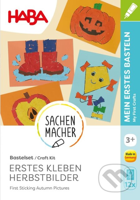 Kreatívna sada Prvé nalepovacie jesenné obrázky