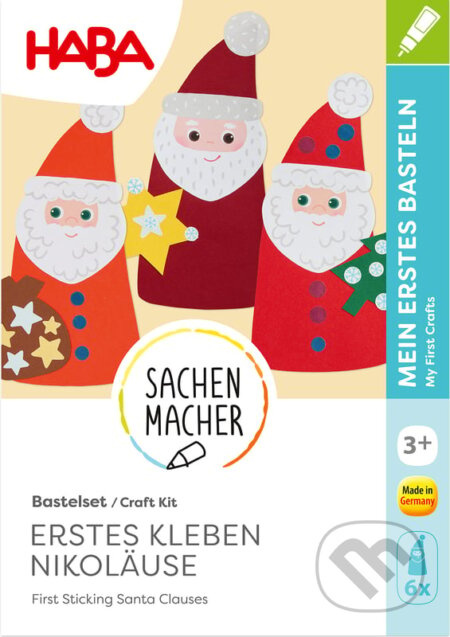 Kreatívna sada Prví nalepovací Mikulášovia
