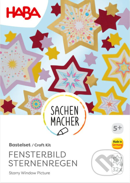 Kreatívna sada Okenný obrázok Hviezdna obloha