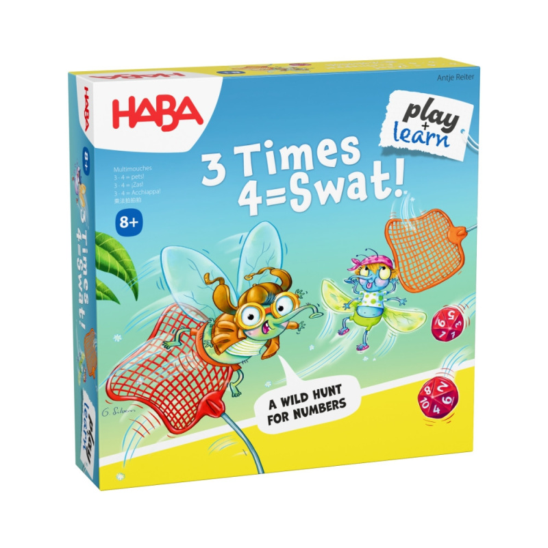 3 x 4 Pác Malá násobilka do 100 od 8 rokov (Haba Spoločenská hra pre deti) - hra z kategorie Vzdělávací hry