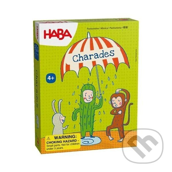 Haba Mini kartová hra pre deti Pantomína Šarády - hra z kategorie Ostatné
