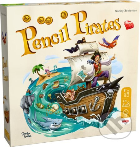 Spoločenská hra Ceruzkoví piráti
