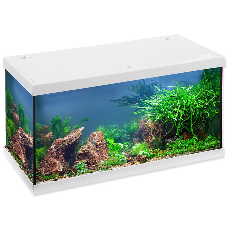 Akvárium set EHEIM Aquastar LED bílé !!!POUZE OSOBNÍ ODBĚR!!! 54l