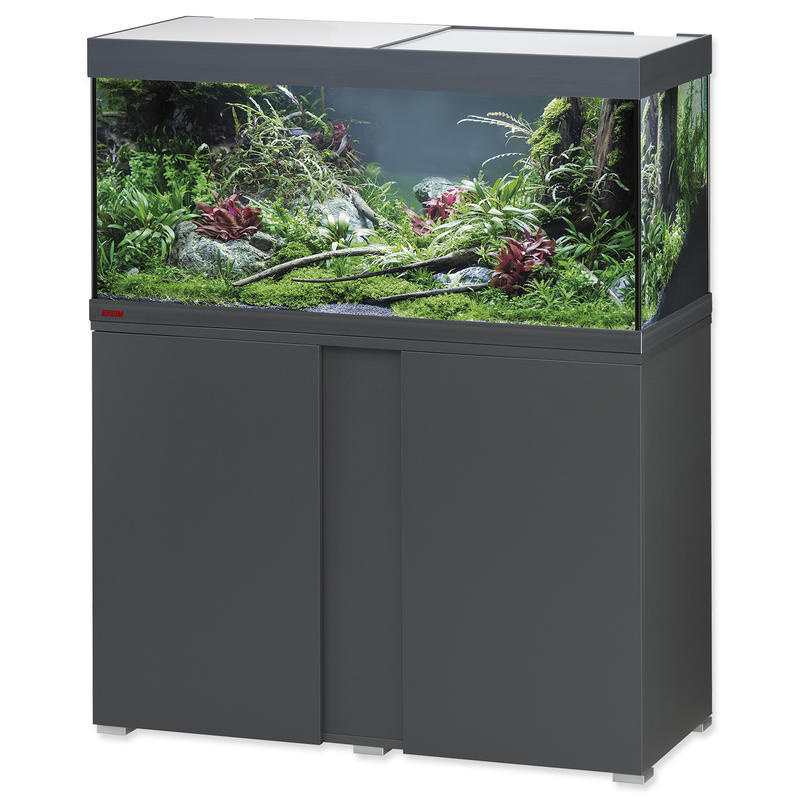 Akvárium set se stolkem EHEIM Vivaline LED antracitové !! POUZE OSOBNÍ ODBĚR !! 180l