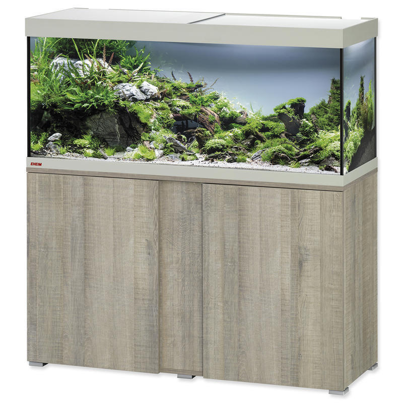 Akvárium set se stolkem EHEIM Vivaline LED dub šedé !! POUZE OSOBNÍ ODBĚR !! 240l