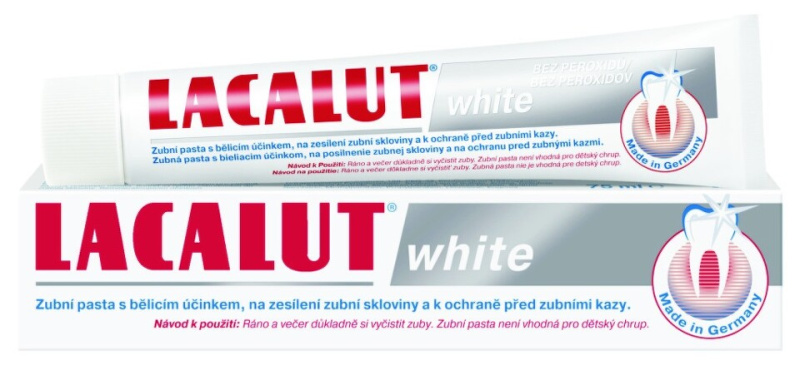 Lacalut White zubní pasta s bělicím účinkem 75 ml