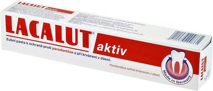 Lacalut Aktiv zubní pasta proti parodontóze 75 ml