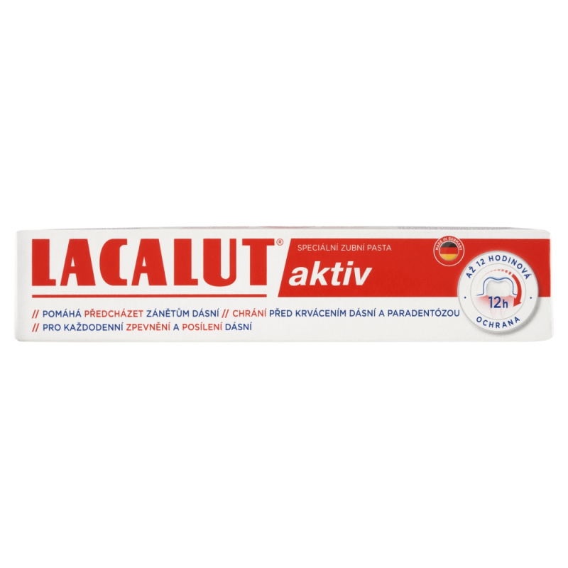 Lacalut Aktiv zubní pasta proti parodontóze 75 ml