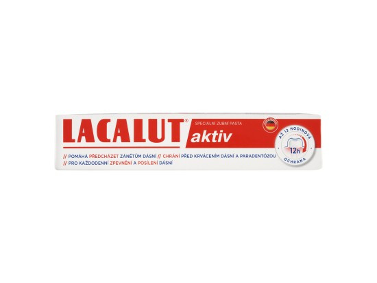 Lacalut Aktiv zubní pasta proti parodontóze 75 ml