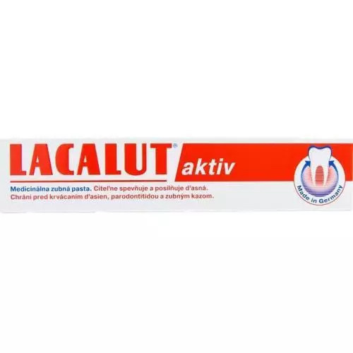 Lacalut Zubní pasta Aktiv Toothpaste 75 ml