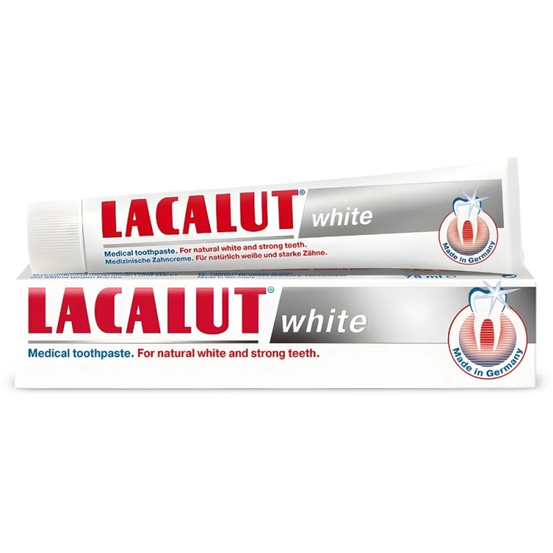 Lacalut Zubní pasta White Toothpaste 75 ml