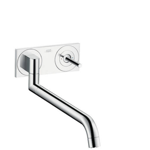 Hansgrohe Axor Uno dřezová baterie bez podomítkového tělesa vzhled nerezu 38 815 800