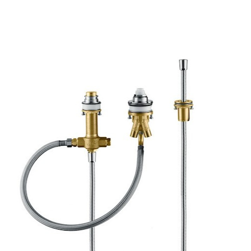 Hansgrohe základní těleso pro 3otvorovou pákovou baterii na okraj vany 13439180