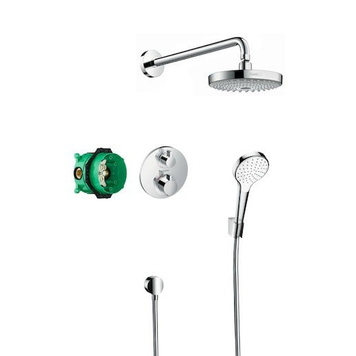 Hansgrohe Ecostat sprchový systém včetně podomítkového tělesa chrom 27 295 000