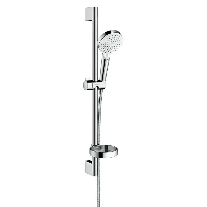 Sprchový set Hansgrohe Crometta na stěnu bez baterie bílá/chrom 26553400