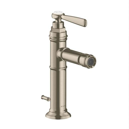 Hansgrohe Axor Montreux bidetová baterie s výpustí kartáčovaný nikl 16 526 820