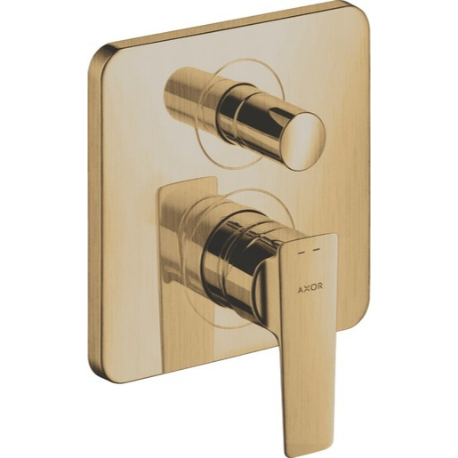 Hansgrohe Axor Citterio E sprchová a vanová baterie kartáčovaný bronz 36 457 140